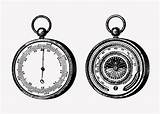 Barometer Clipart Aneroid Colouring Cliparts Clip Etc Pages Library  sketch template