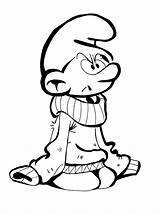 Free Printable Smurf Coloring Pages For Kids sketch template