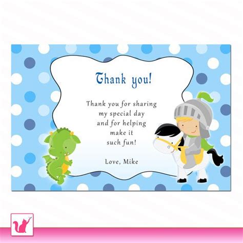 children's birthday thank you cards - Pei Cagle