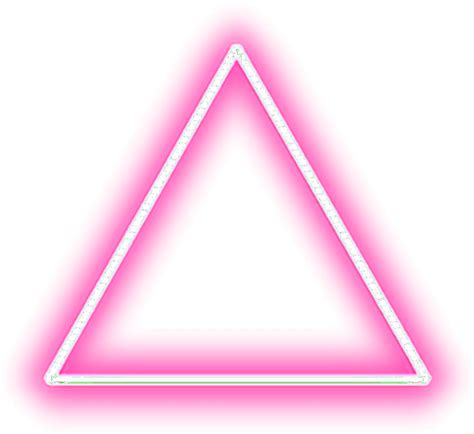 Neon Lights Png Picture Free Library - Picsart Triangle Png Clipart - Full Size Clipart (#763743 ...