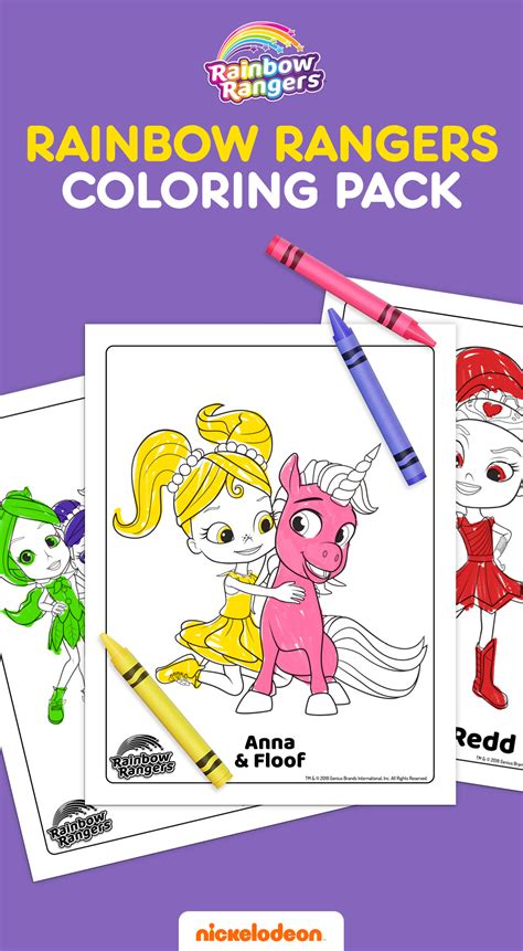 81+ Floof Rainbow Rangers Coloring Pages | KIDS COLORING