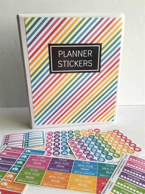 Planner Organization: How to organize planner stickers | Planner pens ...