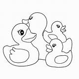 Duck Coloring Pages Kids Baby Printable Cute Color Print Ducks Wood Colouring Drake Family Pictures Sheets Getcolorings Visit Animals Announcing sketch template