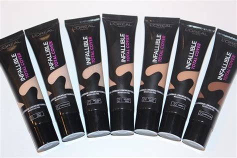 L'Oreal Infallible Total Cover Foundation Review & Swatches