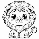Lion Coloring Pages 21  Coloring Gem sketch template