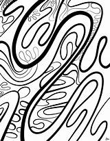Abstract Art Coloring Pages Printable Sketch Page sketch template