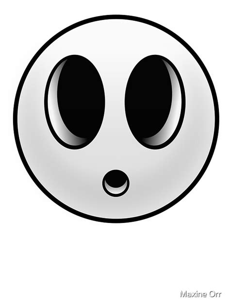 "Shy Guy Mask" Stickers by Glacharity | Redbubble