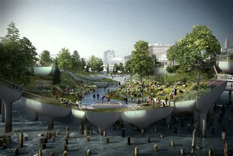 How Pier 55’s Futuristic Park Plan Came to Be; Observation Deck at 1 WTC Gets a Street Entrance ...