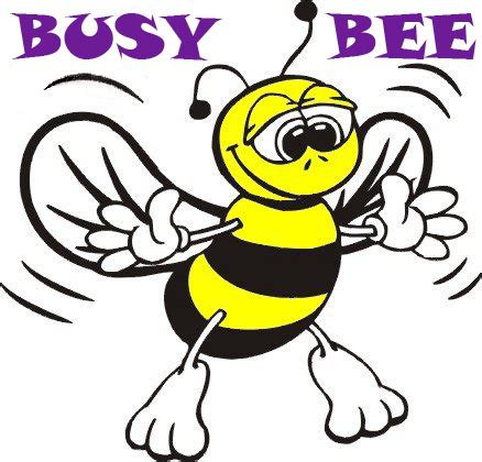 Busy Bee Clip Art - ClipArt Best