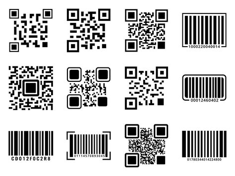 qr code icon set - vector illustration . 3250570 Vector Art at Vecteezy