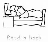 Read A Book Coloring Page  Free Printable Coloring Pages For Kids sketch template