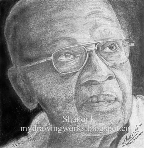 Dr. Sukumar Azhikode - Pencil Drawing || RAINBOW - The Colour of Life