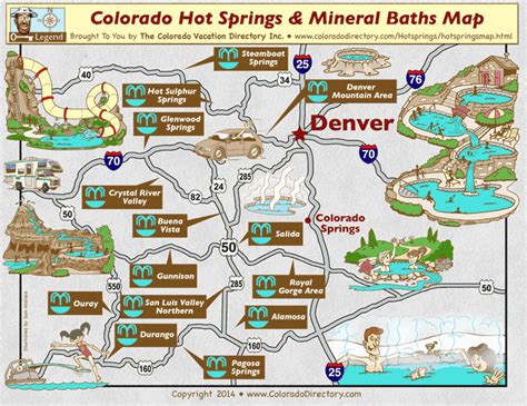 Colorado hot springs map co vacation directory – Artofit