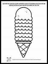 Free Printable Seven Scoop Ice Cream Cone Coloring Page  cream sketch template