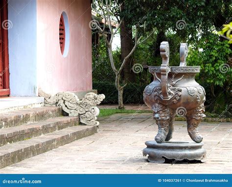 THIEN MU Buddhism Temple in World Cultural Heritage Town: HUE City of VIETNAM Stock Image ...