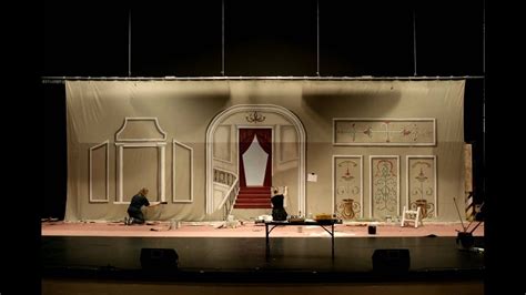 Paint the Backdrop! | Theatre backdrops, Theatre set, Stage backdrop