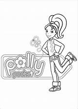 Polly Pocket Coloring Pages sketch template