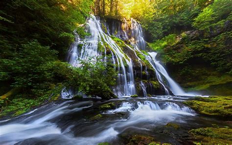 Download Waterfall River Landscape Nature Waterfalls Wallpaper ...