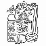 Aesthetic Drawing Coloring Pages Printable For Free Download sketch template