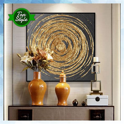 Gold art Acrylic abstract Painting On Canvas original black | Etsy | Gold art painting, Abstract ...