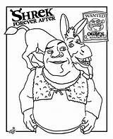 shrek With donkey coloring Page  Coloring Pages sketch template