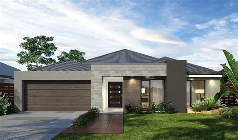Rear Living Single Storey Home Designs in Australia | Affordable Single Storey House Designs in ...