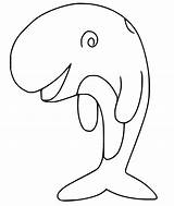 Whale Coloring Pages  For Kids And Adults sketch template