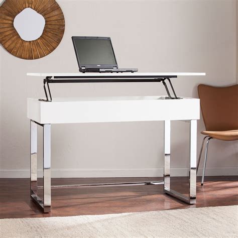 Ikamu Adjustable Sit-to-Stand Desk, White - Walmart.com - Walmart.com