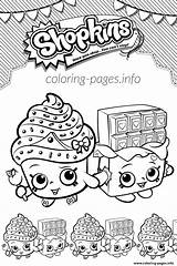 Shopkins Cupcake Queen Cheeky Chocolate Love Coloring Page Printable sketch template