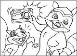 Over The Hedge Coloring Pages Rj sketch template