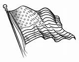 Waving American Flag Template Then I Could Trace The Curvy Line Onto Each sketch template