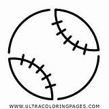 Baseball Ball Coloring Pages For Kids  Free sketch template