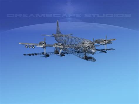 orion lockheed p-3 3d model