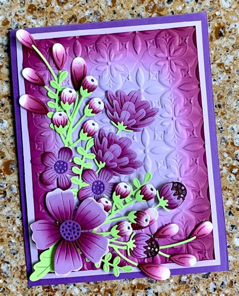 Homemade Birthday Cards, Homemade Cards, Card Making Inspiration, Making Ideas, Purple Cards ...