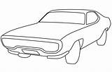 Coloring Pages Plymouth Duster Template Sketch Page sketch template