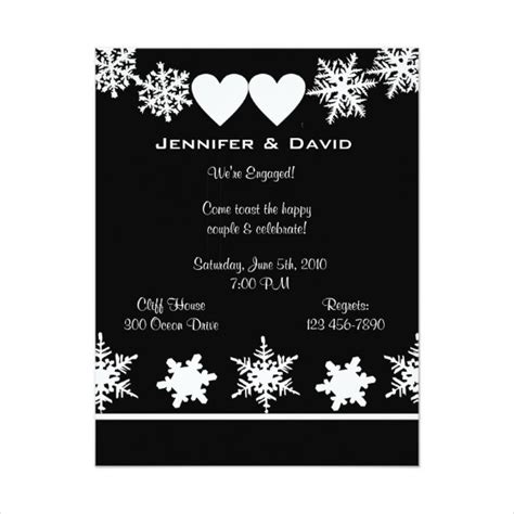 13+ Surprise Engagement Party Invitation Designs & Templates - PSD, AI | Free & Premium Templates