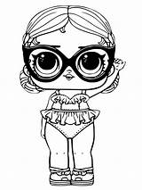 Vacay Babay Lol Surprise Doll coloring Page  Download Print Or Color sketch template