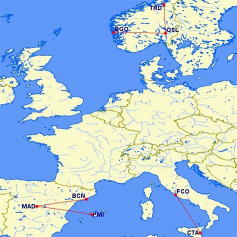 Top 5: Europe's Busiest Domestic Air Routes