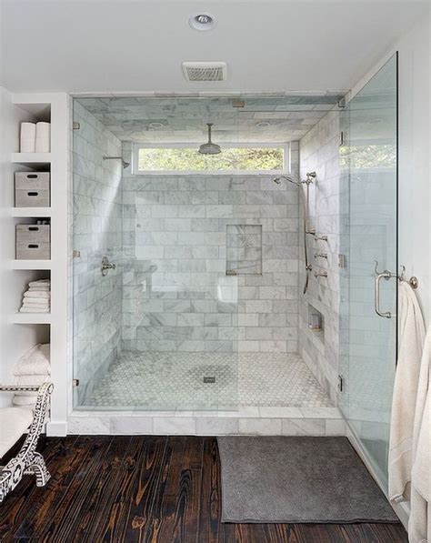 Best inspire ideas to remodel your bathroom shower (29) | Window in shower, Master shower ...