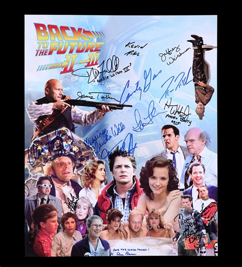 Lot #28 - BACK TO THE FUTURE TRILOGY (1985-1990) - Michael J. Fox, Christopher Lloyd, and Cast ...