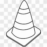 Download Traffic Cone Outline For Coloring Pages PNG Online  Creative sketch template