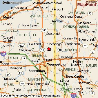 Fowler, Ohio Area Map & More