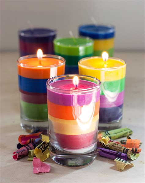 DIY: Crayon Candles