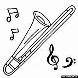 Musical Instruments Coloring Pages sketch template