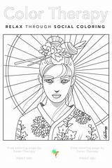 Therapy Coloring Pages Printable sketch template