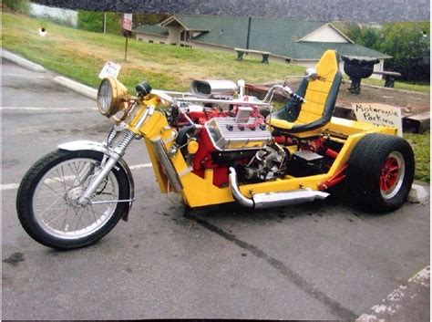 Custom V8 Trike Motorcycles for sale