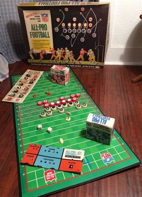 Vintage Football Board Games - Daily Sex Book