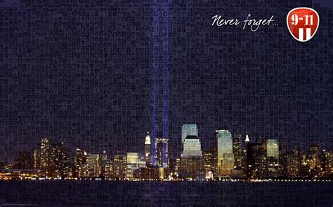 Download 911 Memorial Never Forget Wallpaper | Wallpapers.com