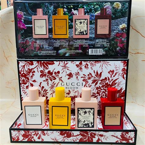 GUCCI BLOOM GIFT SET 30 ML X 4 – Branded Fragrance India