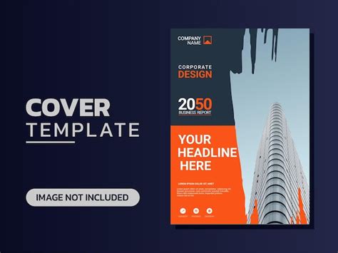 Premium Vector | Modern business annual report template